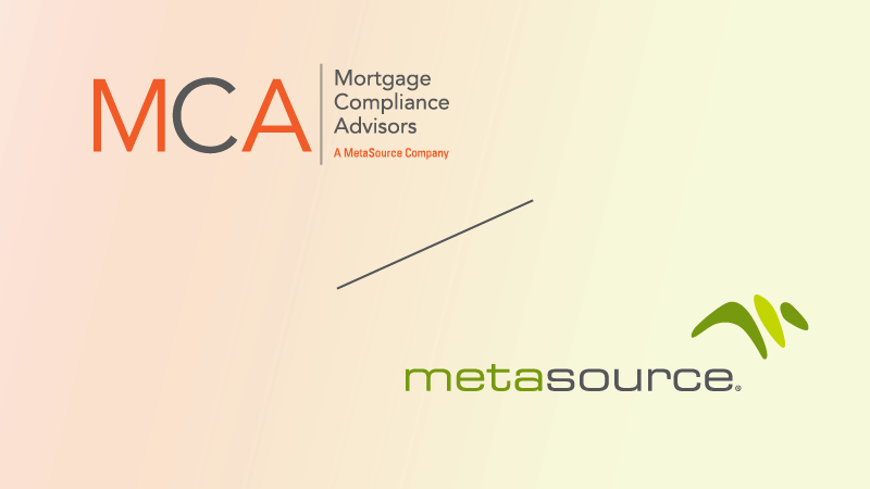 MetaSource & Mortgage Compliance Advisors