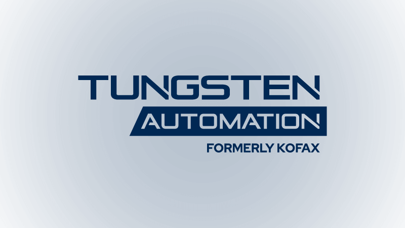 Tungsten Automation formerly Kofax
