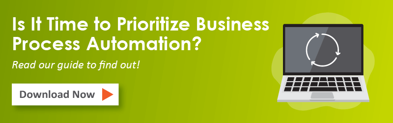Download Is It Time to Prioritize Business Process Automation?