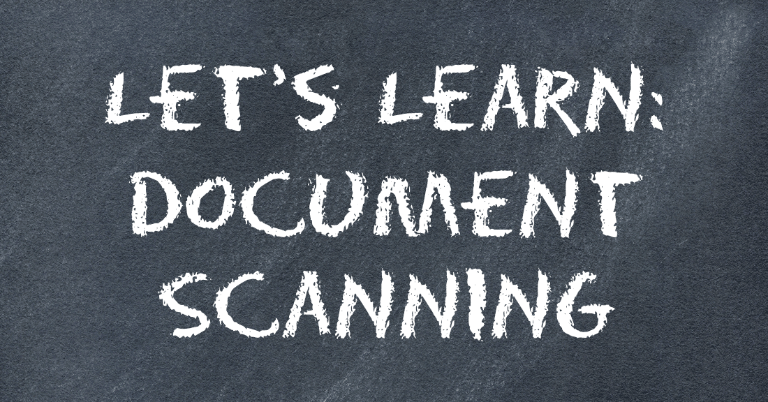 Let’s Learn: Document Scanning