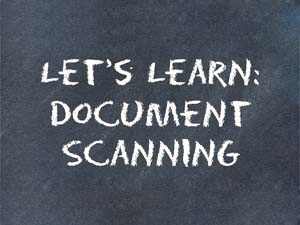 Let’s Learn: Document Scanning